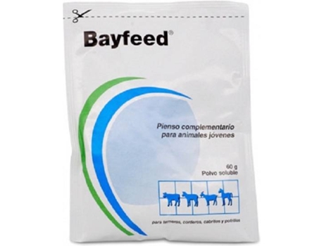 Suplemento Alimentar para Gado ELANCO Antidiarreico Bayfeed (60 g)