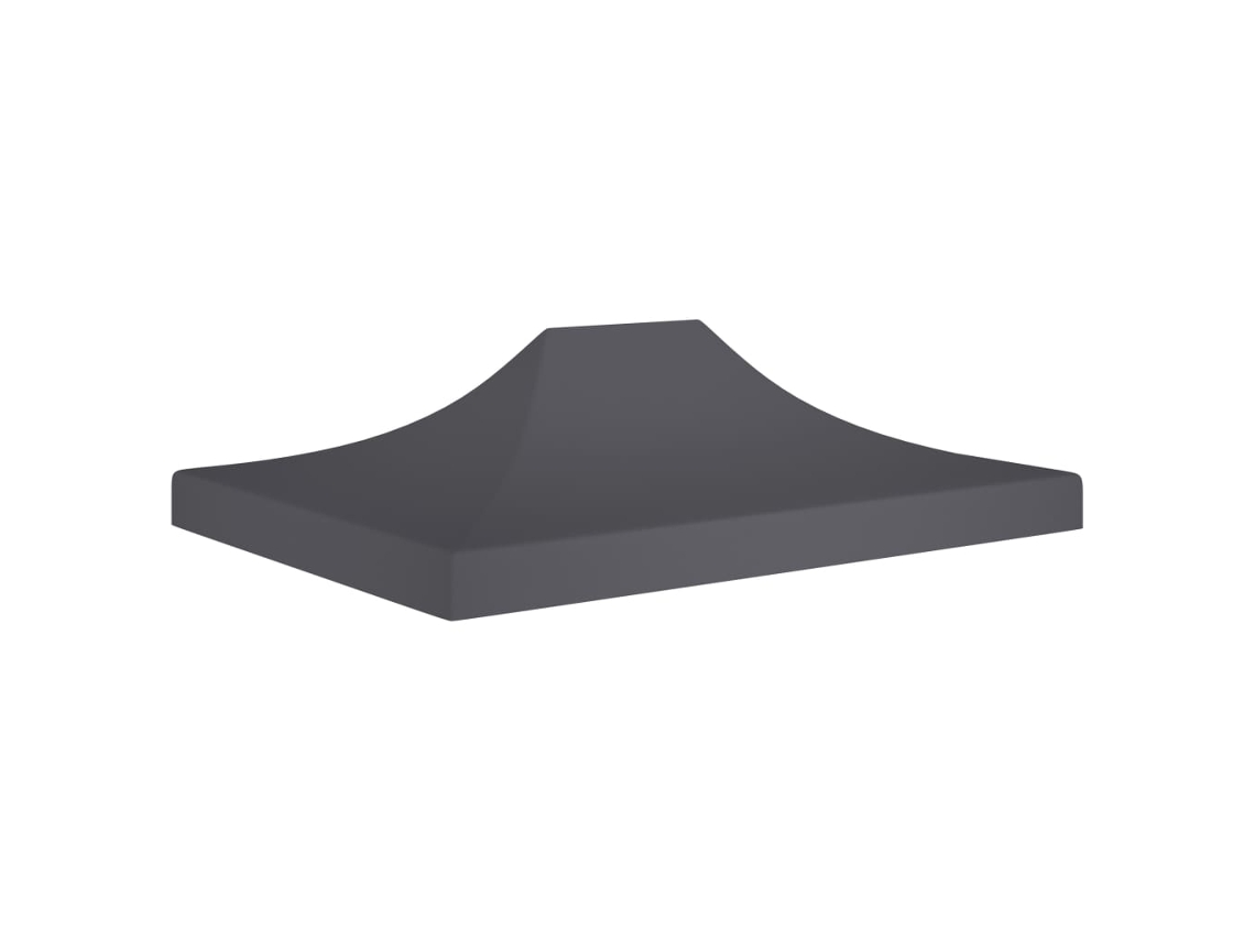 Teto Para Barraca De Festa 4,5x3 M 270 G/mâ² Antracite Dkd Home Decor