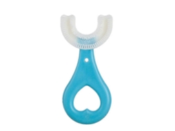 Escova de Dentes Infantil Silicone em Formato U para Crianças 2 a 12 Anos. GOKOCO