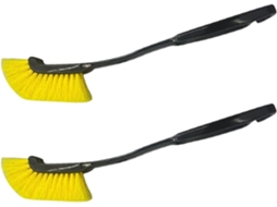 Conjunto De 2 Escovas Leves E Rápidas Em Pp, Versáteis Para Pneus E Uso Interno E Externo.