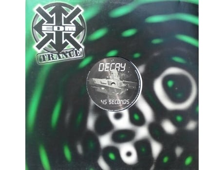 Vinil 45 Seconds Edm Trance