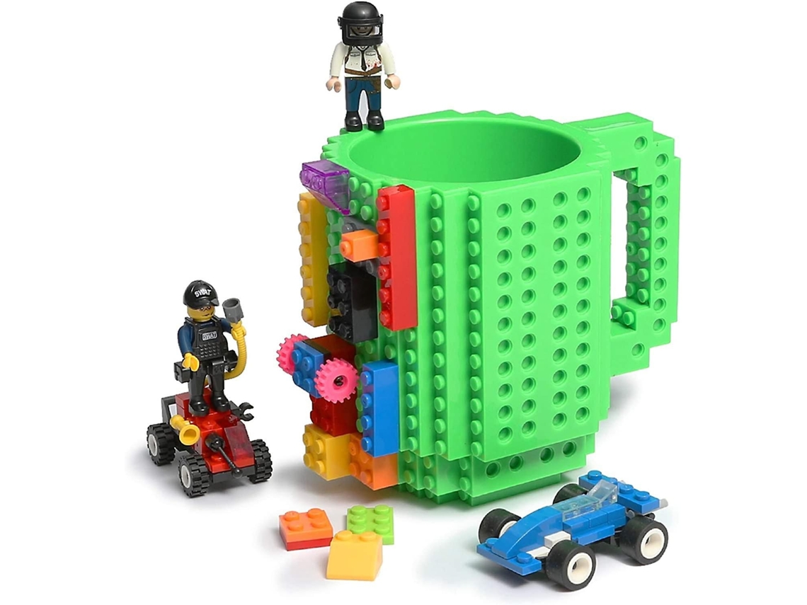 Caneca Criativa De Blocos De Montar