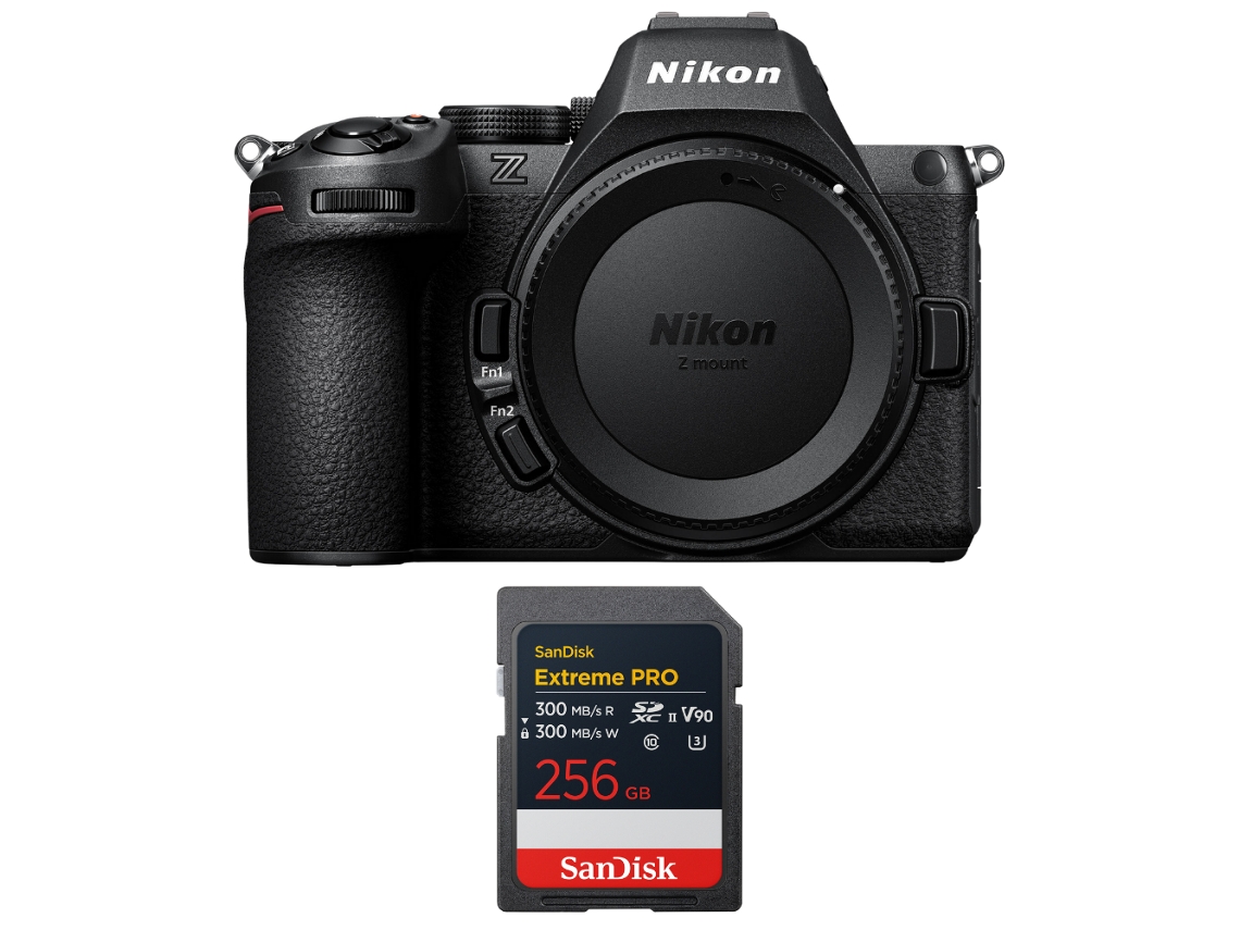 Z5 Ii + 1 Sandisk 256gb Extreme Pro Uhs ii Sdxc + Ebook “20 Dicas para Fotos Que Impressionam” NIKON