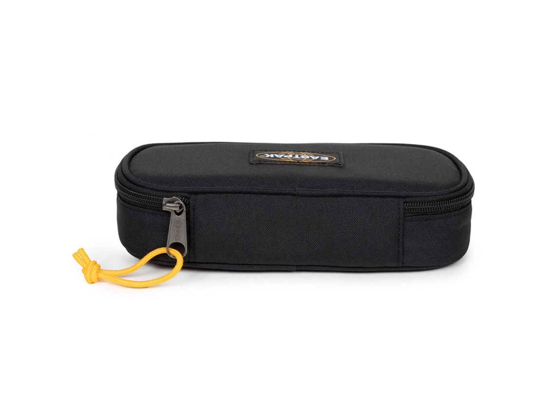 Estojo Oval EASTPAK Single, 5 X 22 X 9 Cm, Preto