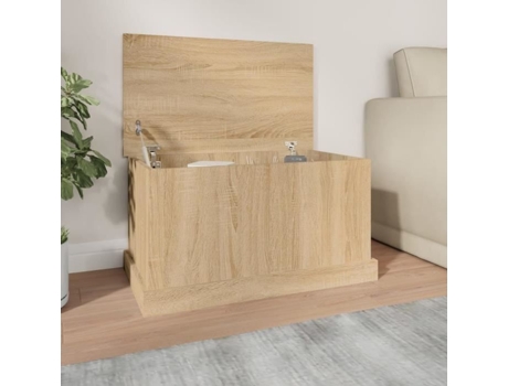 FDIT Caixa de Armazenamento Carvalho Sonoma 70X40X38 Cm Madeira Engenheirada Fdi7070649260199