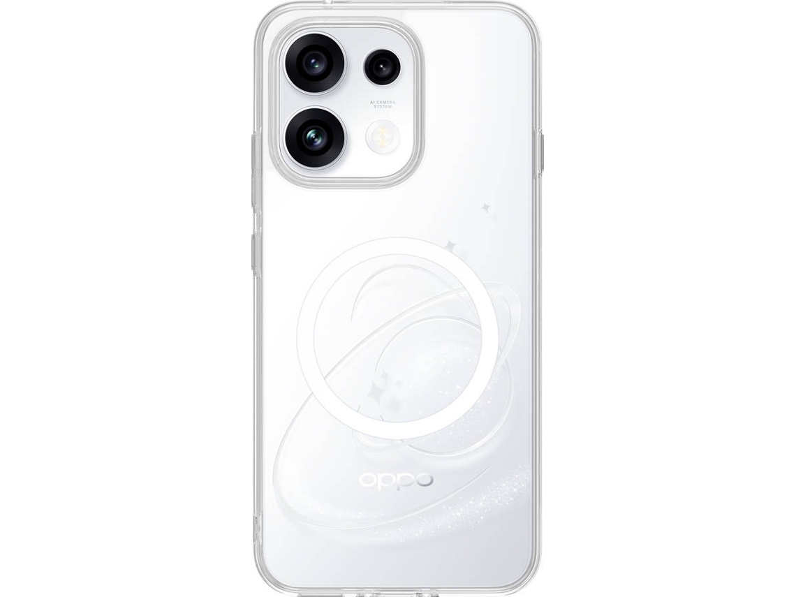 Capa OPPO Magnética com Carregamento Wireless Reno16 F/FS (Transparente)