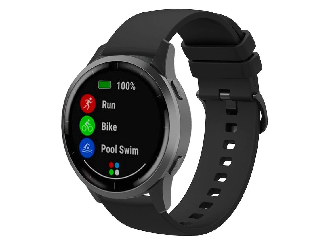 Pulseira De Silicone Plana E De Cor Pura Xdfind