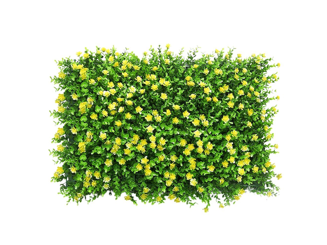 Cercado de Grama Artificial Cerrado Hedge para Jardim Pátio | S/MARCA