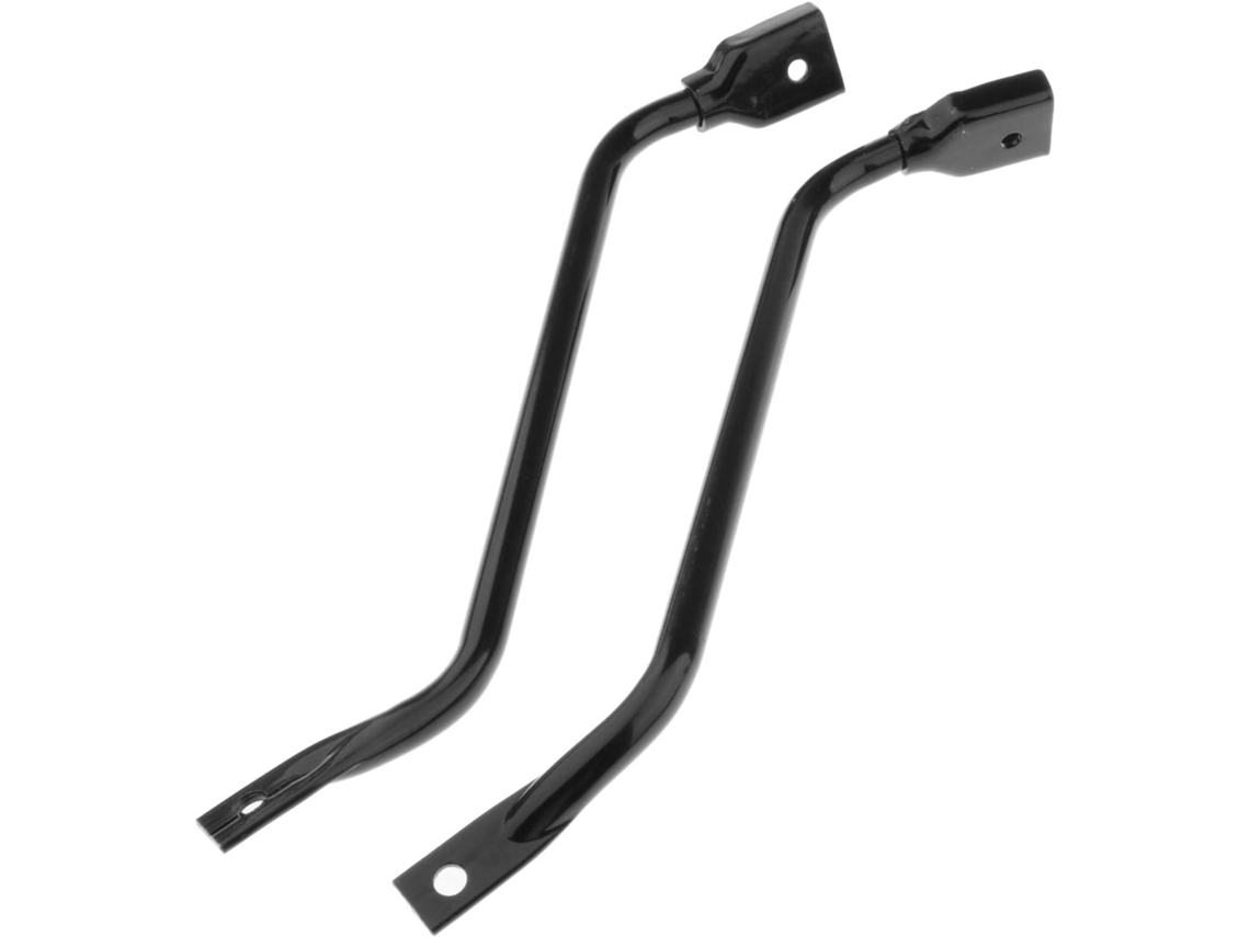 Conjunto HARILLA com 2 suportes frontais plástico para bicicleta resistente segurança compatível com S/MARCA