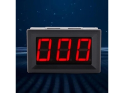 Amperímetro Digital Led Dc 0-1a Medidor De Corrente Cor Amarela.