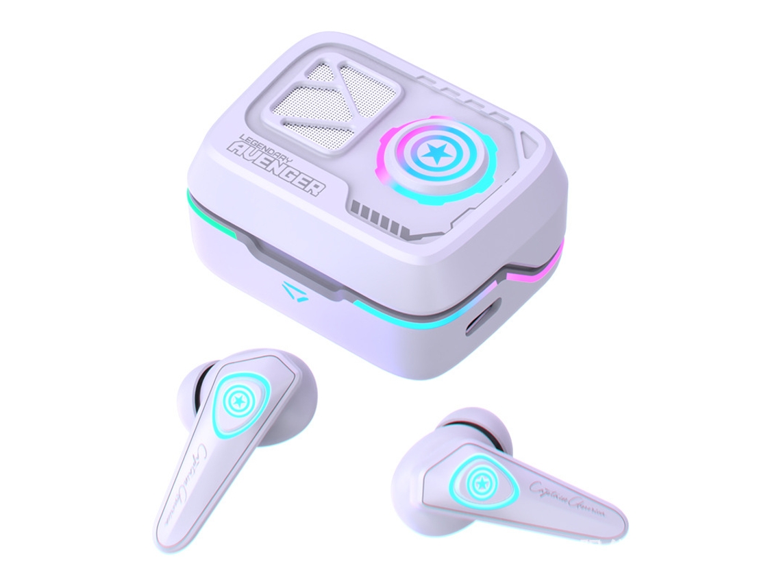 Auriculares Bluetooth True Wireless TRUMSEN  G7 In Ear Microfone Branco