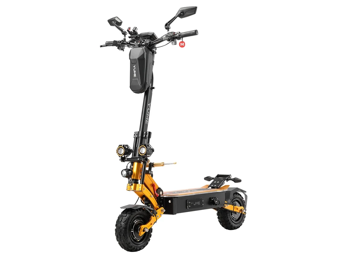 Trotineta Elétrica Yume X11 3000w Duplo Pneus Off Road 11 Polegadas 90km Autonomia 80km/h Travões Hidráulicos