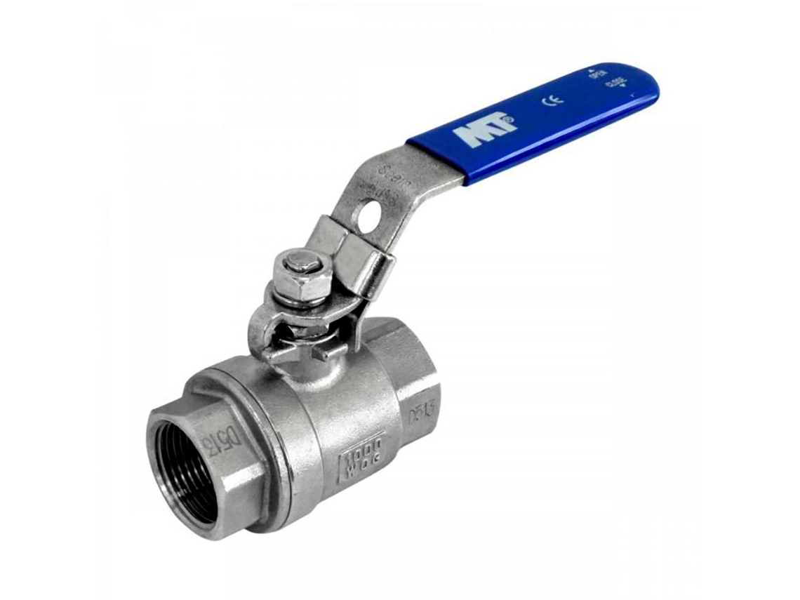 Válvula Esfera 2 Inox Prateadoprosea