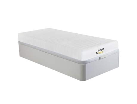 Sommier Cofre Stelo MORGENGOLD Tecido Branco (90x190cm)
