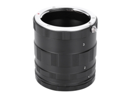 2026 anel Adaptador de Lente Macro para Câmera, Tubo Extensor para Enfoque Próximo e Fotografia Macro