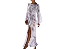 Vestido de playa Fasst con flores y cobertura bikini talla S M