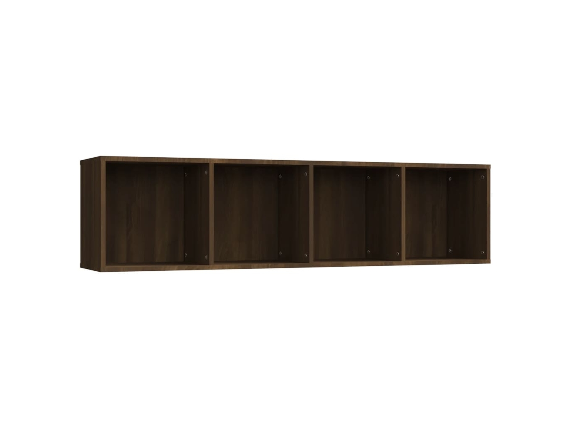 Book Cabinet, Book Cabinets Vidaxl Marrom Madeira Processada (n/a)
