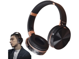 Fones De Ouvido Supra Auriculares Estéreo Nítidos E Dobráveis