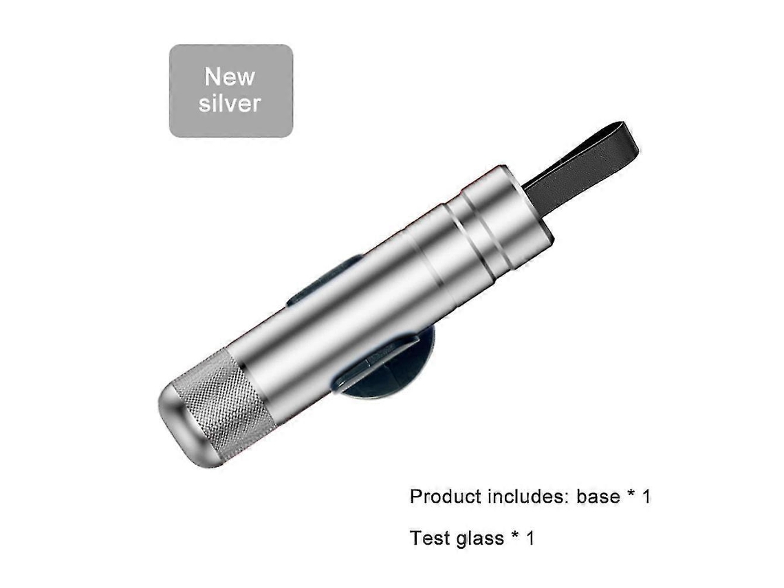 Martillo de Seguridad para Automóviles Hammerdex Con Rompeventanas Y Cortacinturones de Alta Calidad Plata