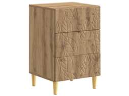 Maison Exclusive - Mesa-de-cabeceira Carvalho Arttisan 43 X 39,5 X 66,5 Cm