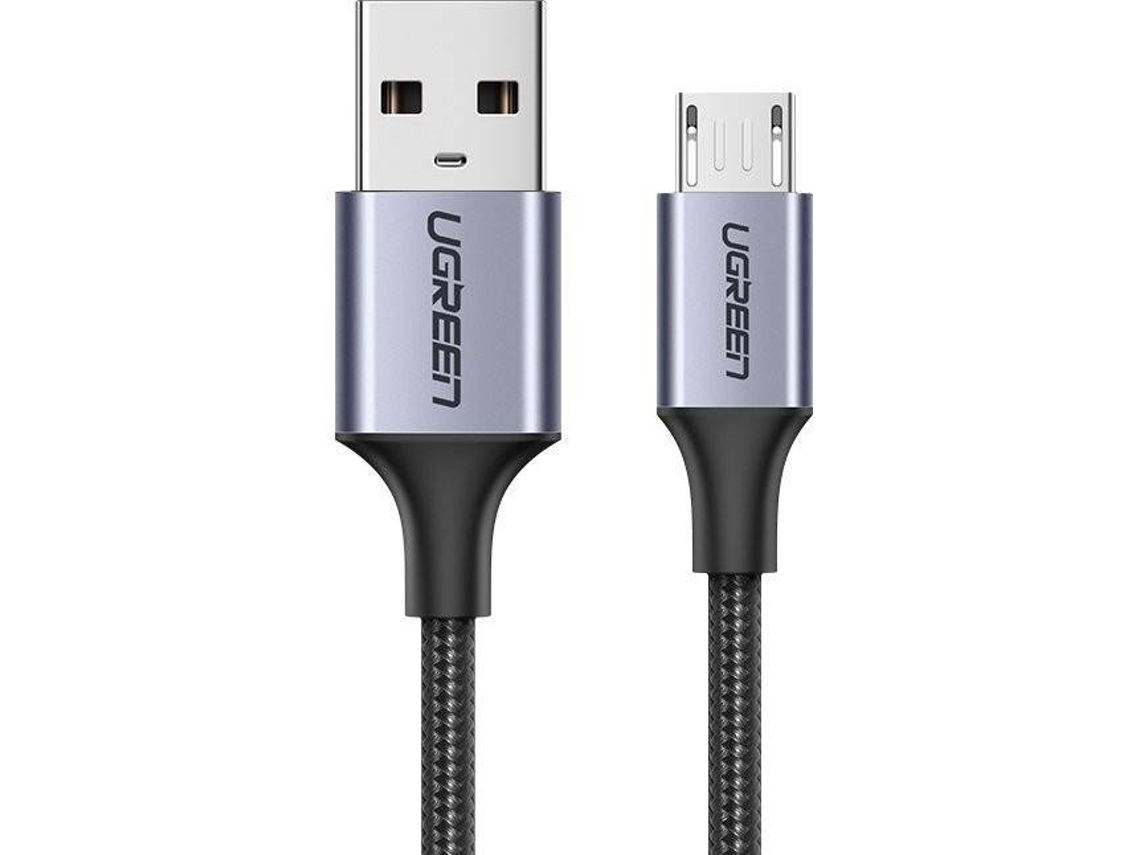 Cabo UGREEN 60148 (USB - 2 m - Cinzento)