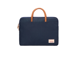 Lurelia Bolsa Para Portátil 14 Polegadas, Resistente À Água, Antichoque, Em Tecido Oxford, Azul