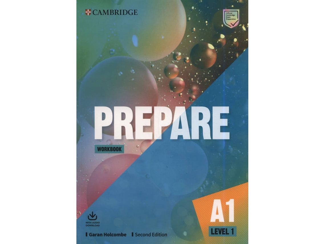 Livro Prepare 1 A1 Workbook With Audio Download de Me Williams, Joanna Kosta (Inglês)