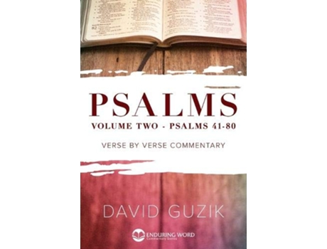 Livro Psalms 4180 de David Guzik (Inglês)