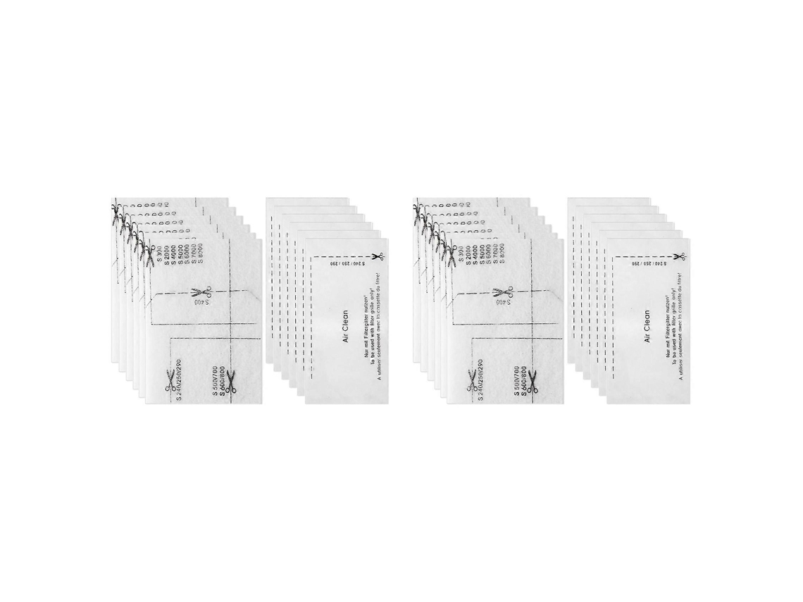 Conjunto De 24 Filtros Para Aspirador De Pó Miele Complete S8340 S8360, C1 C2 C3, Peças De Reposição Para Filtro De Exaustão._ptg