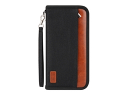 Porta documentos de Viagem Rfid Preto AQUAFORGE