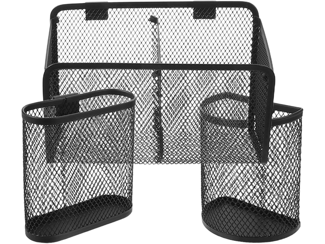 Kit De 5 Organizadores Transparentes Em Pvc Com Zíper, Estojo Compacto E Reutilizável Para Artigos De Papelaria,