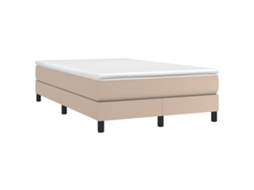 Box Spring Bed, Box Spring Beds Vidaxl Marrom Couro Artificial (120 X 190 Cm)