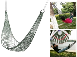 Rede De Viagem Para Camping Rede De Malha De Nylon Confortável Para S Aquaforge