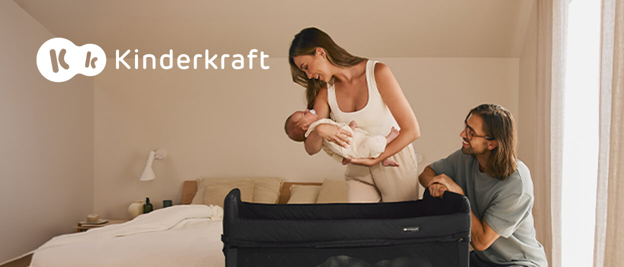 Até 40% Desconto Direto em Berços Kinderkraft