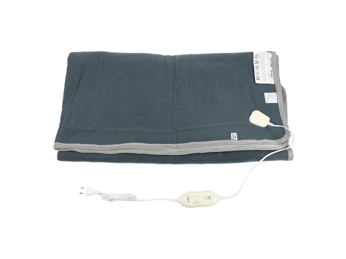 Cobertor Elétrico de Aquecimento Lã 1.5x1.2m 90w 2 Marchas S/MARCA