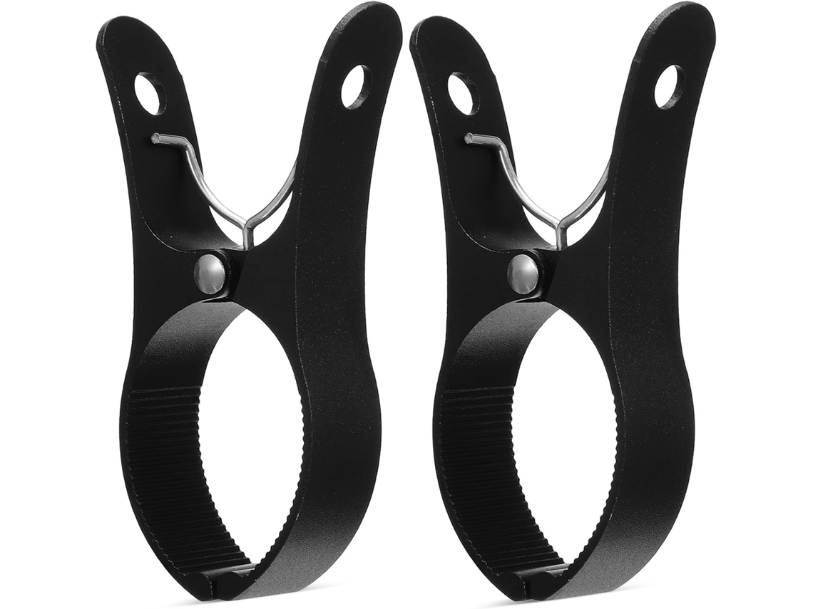 Prendedores De Roupa Vaguelly 2 Peças, Resistentes E Estáveis, Em Liga De Alumínio, À Prova De Vento, Para Colchas E