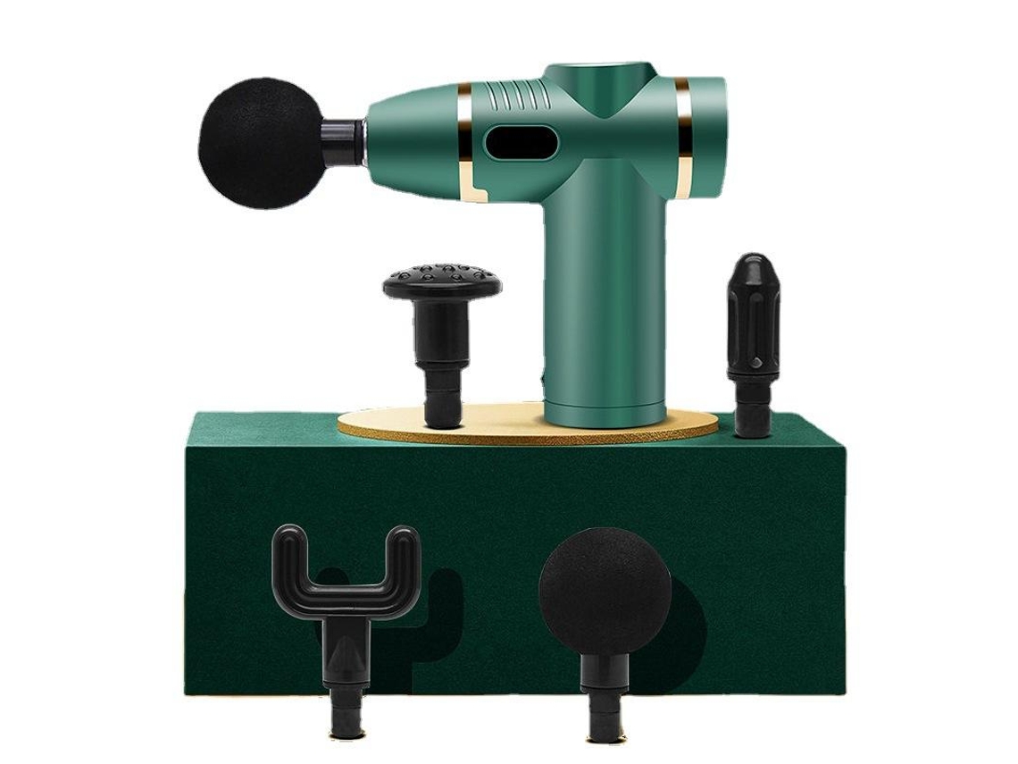 Pistola de Massagem Muscular, Pistola de Massagem Muscular Profunda com Tela LCD, Brilvibera Usada