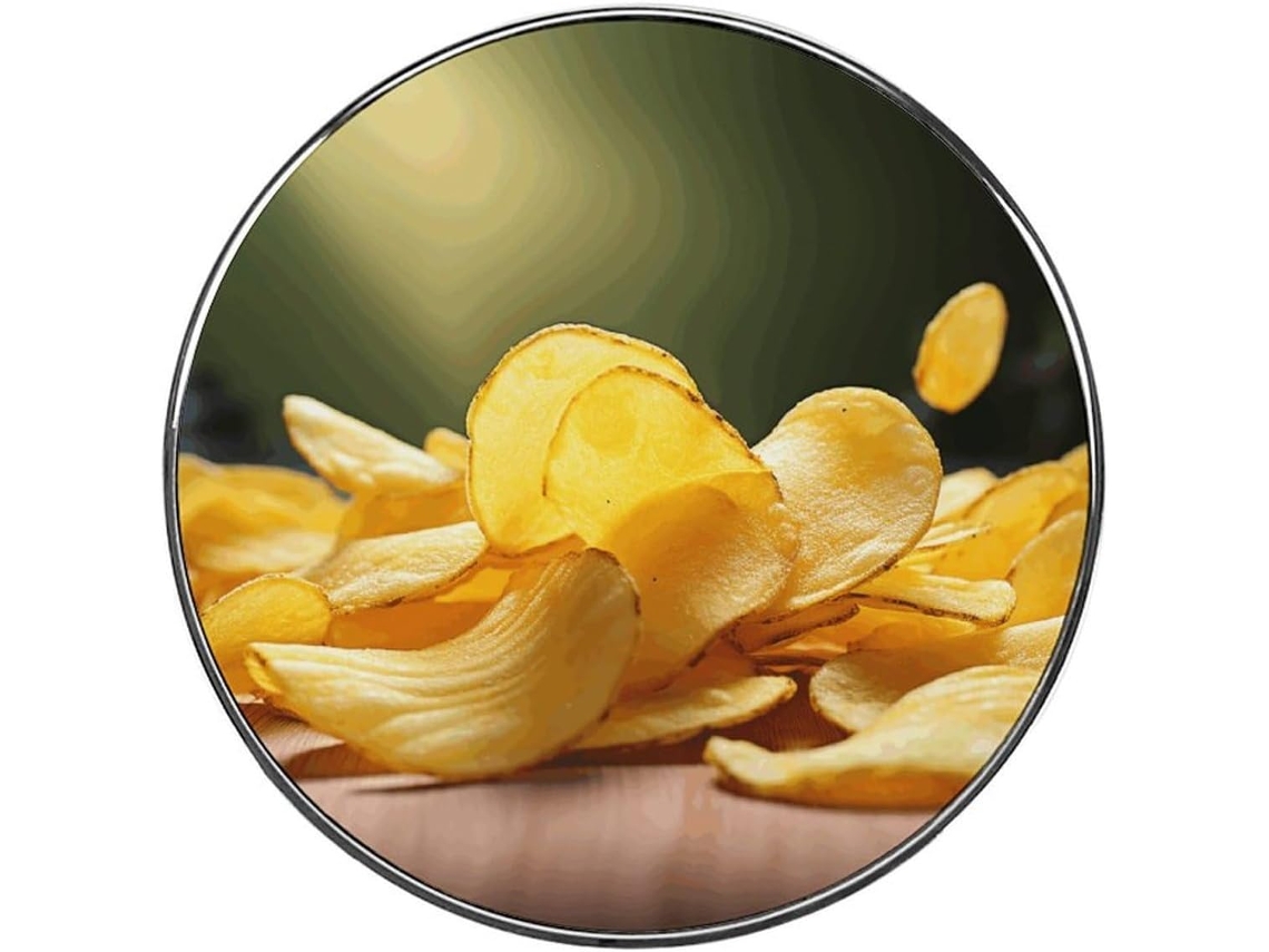 Ímã De Geladeira Em Formato Batata Frita, Ímã De Geladeira Liga Metálica, Ímãs Para Geladeira Quadro Branco, Armário