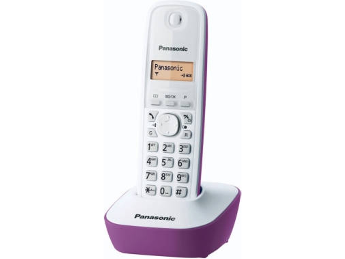 Telefone sem fio PANASONIC KX-TG1611FRF Roxo