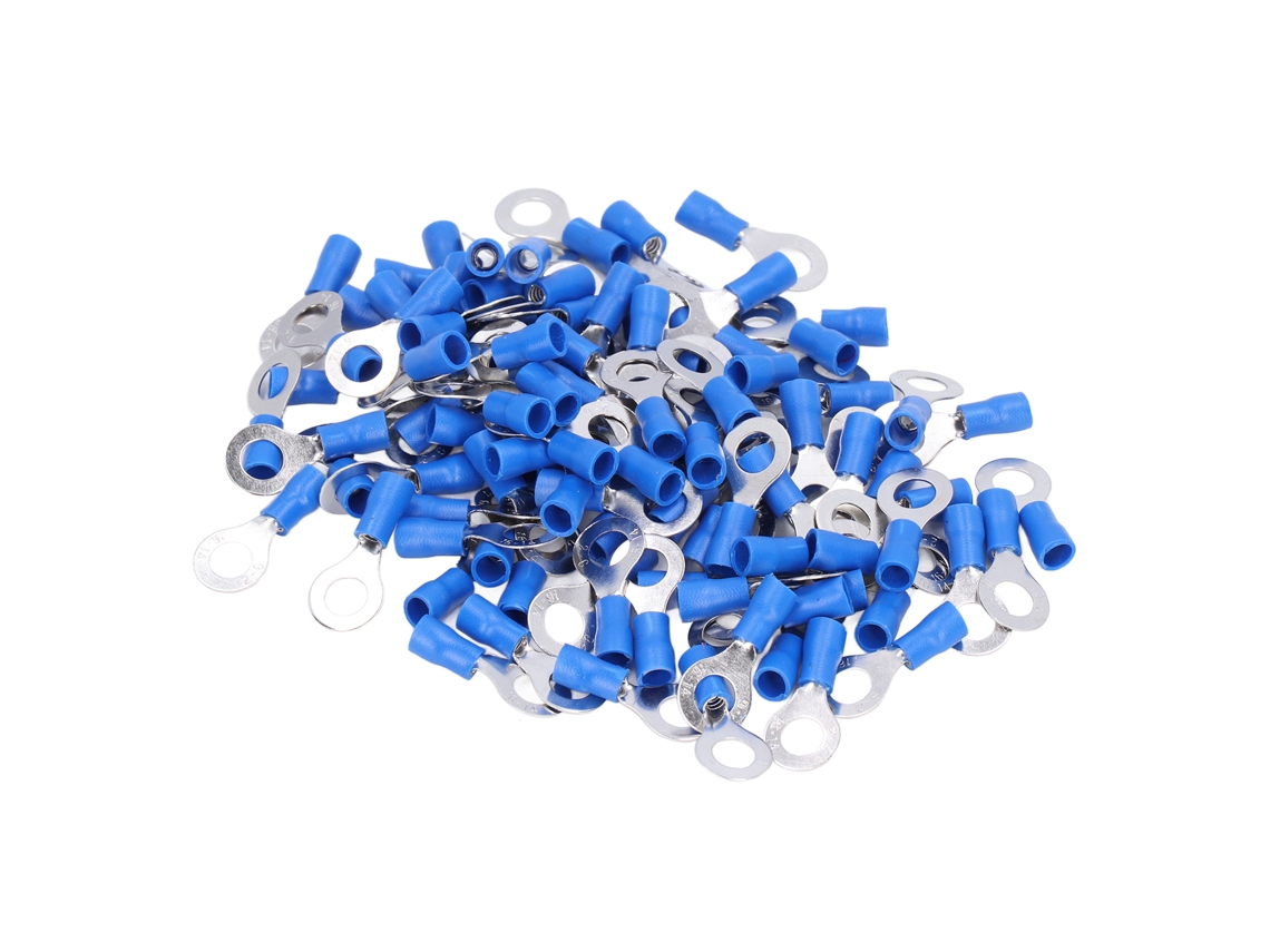 Laxiscreed Bornes De Anel Crimpados De Cobre Pré-isolados Para Maquinaria, Compatíveis Com Awg 16-14