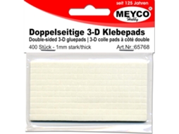 Almofadas Adesivas 3d De Dupla Face, 400 Unidades, 1 Mm Gokoco