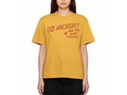 Rockinstone Hoosiers Movie Go Hickory Solid Ginger Adult T-shirt Size:xxxl