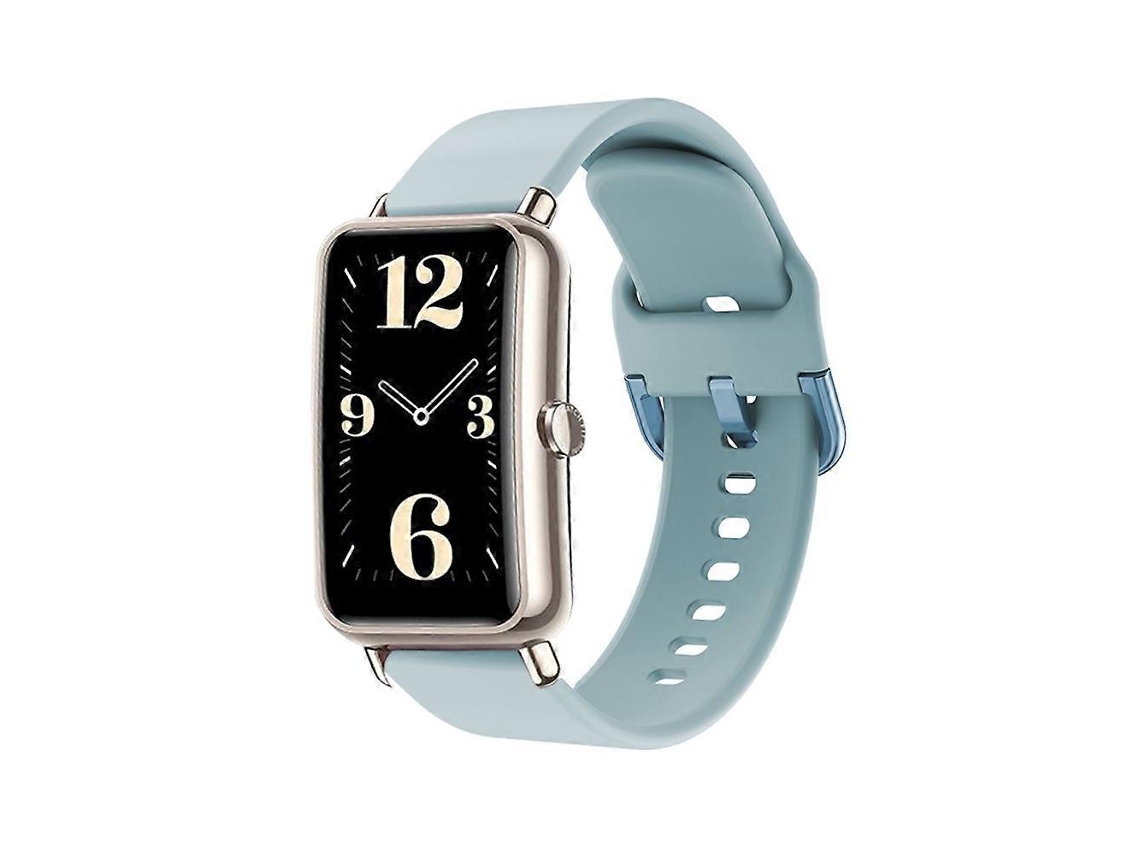 Pulseira De Silicone Com Fivela Colorida Para Huawei Band 6