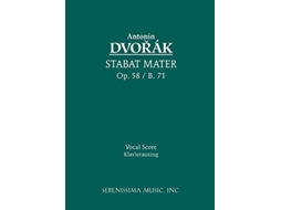 Livro Stabat Mater Op58 Vocal score Latin Edition de Dvorak Antonin (Latim)