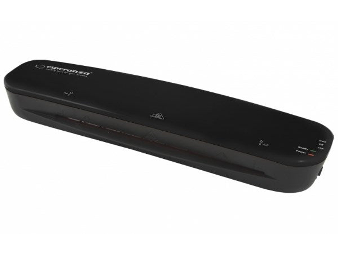 Efl002 Laminator Cold/hot Laminator 250 Mm/min Black ESPERANZA