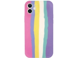 Capa Apple iPhone 8 PHONECARE Silicone Líquido Multicolor