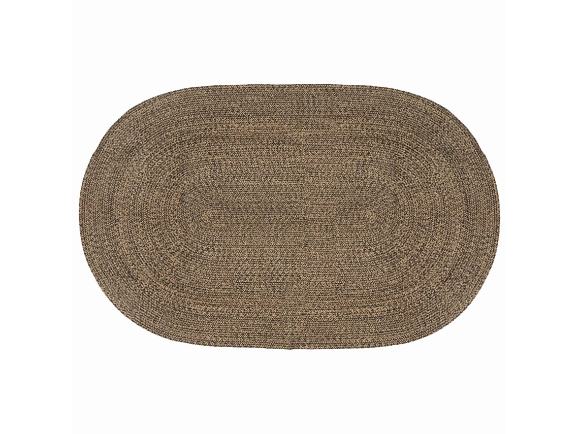 Vidaxl Tapetes De Área Preto 205 X 305 Cm Juta