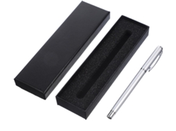 Caneta Metálica Com Ponta Fina E Minas Substituíveis, Ideal Para