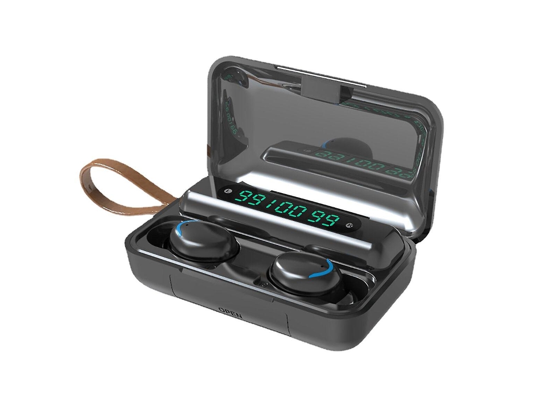 Fones De Ouvido Sem Fio Bluetooth Tws, Intra Auriculares Para Esportes Empresariais, Com Visor Digital E Microfone Ly Ebike