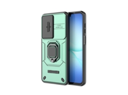 Capa Hexinyigjly Para Para Samsung A26, Tampa Deslizante Para Câmara Com Anel Magnético E Suporte Verde